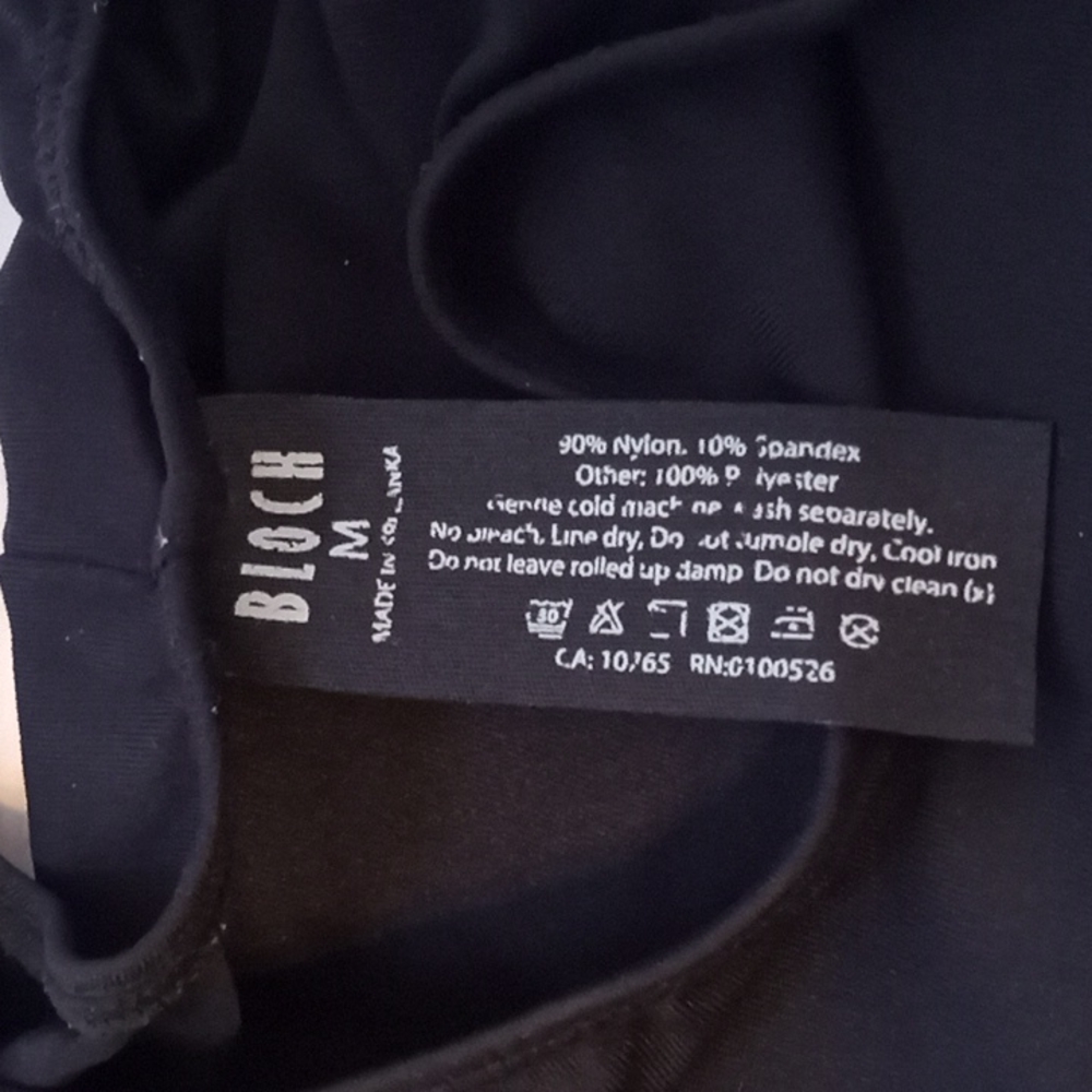 Bloch black Dance leotard - Picture 2 of 2